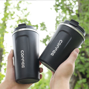 Termo Tazze di Caffè, Logo Personalizzato Tenere In Caldo per 10 ore A Tenuta Auto Tazza di Caffè, 380ml 500ml In Acciaio Inox Tazza di Caffè - Product Image 3