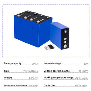 Baterai Lithium Iron 3.2V Lf280K V3 314Ah 280Ah, Baterai Lipo4 3.2V 100Ah 105Ah 150Ah 200Ah 300Ah 320Ah, Sel Baterai Lifepo4 Prismatik - Product Image 5