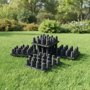 Réservoir d'infiltration des eaux usées des zones de stationnement et des voies de circulation urbaines, géotextile composite de 200 à 500 mm de hauteur et trappe d'inspection - Product Image 5