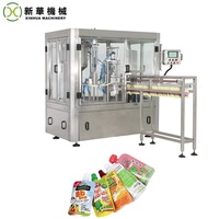 Shantou automatique de bec de remplissage d'eau potable machine à emballer/poche de bec de remplissage machine de capsulage