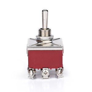 Interruptor de Palanca de Alta Resistencia XURUI 4PDT, 10A, 380VAC, 12 Pines, 4 Polos, Interruptor Basculante de Plástico para Equipos Eléctricos - Product Image 4