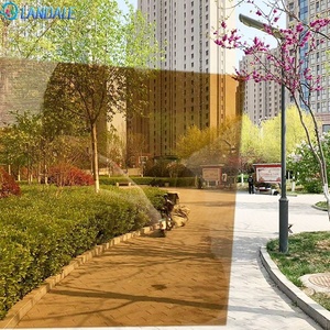 Catégories de produits <span class=keywords><strong>Plaque</strong></span> en <span class=keywords><strong>polycarbonate</strong></span> antistatique Feuilles gaufrées en PC gris et marron pour les feuilles de soleil de serre - Product Image 4