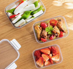 <span class=keywords><strong>3</strong></span> Miếng Cấp Thực Phẩm Miễn Phí BPA Lưu Trữ <span class=keywords><strong>Container</strong></span> Giữ Trái Cây Rau Tươi Cho Tủ Lạnh Nhà Bếp - Product Image 3