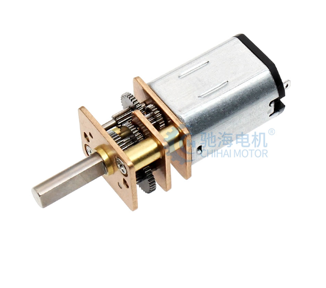 DC6V 15:1 2000rpm 12mm N20 High Power Carbon Brush Micro Metal Gear Motor #4786