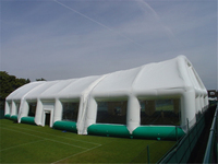 Tente bulle gonflable en PVC sur mesure, très demandée, pour situations d'urgence et événements, avec matériau en nylon durable, couleur personnalisable disponible