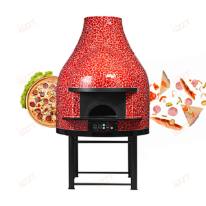 Italy Commercial Electric <strong>Food</strong> Pizza Kiln Oven Single Desktop <strong>Standing</strong> Electric Round Oven Pizza 600C Chain Pizza Store Use - Product Image 2