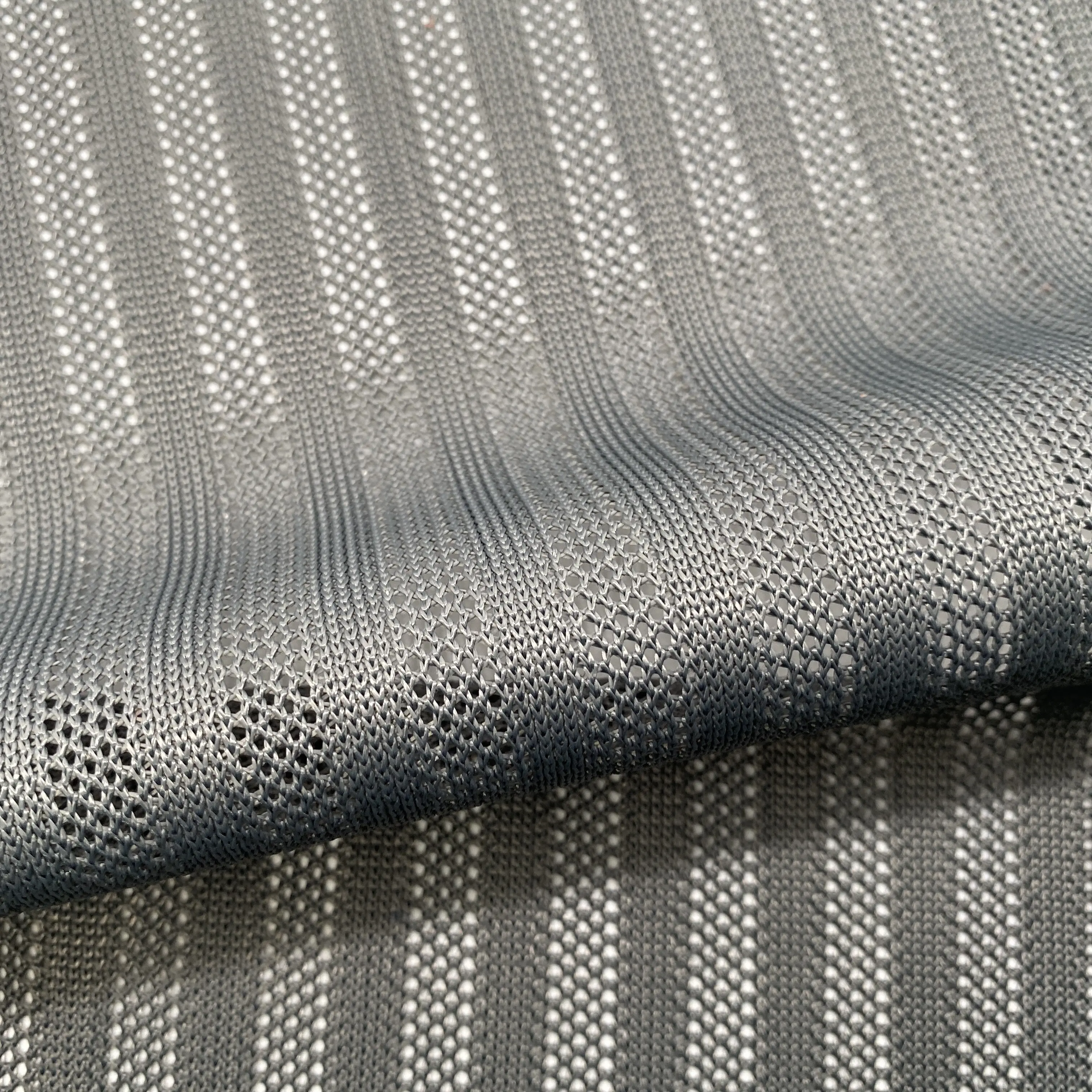 Dải Vải Lưới Polyester Raschel Dệt Kim 100% Cho Ghế Văn Phòng, Giá Đỡ, Đồ Nội Thất Ngoài Trời, Chất Liệu Lưng