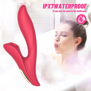 Vibrador de Conejo con Succión Clitoriana, Juguete Sexual para Adultos con Vibración Ondulante, Recargable por USB Inalámbrico Meiper para la Masturbación Femenina - Product Image 4