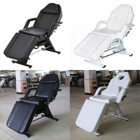 Table de massage pliable de luxe de haute qualité à trois sections pour salon de beauté