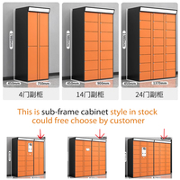 Checkroom assemblé avec logiciel Smart Intelligent Self-Service Package Locker