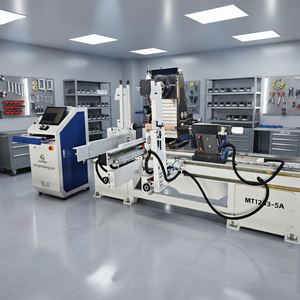 <span class=keywords><strong>Tour</strong></span> à <span class=keywords><strong>bois</strong></span> CNC 5 axes entièrement automatique MT1203-5A Mustang avec moteur 380V, garantie 1 an - Product Image 1