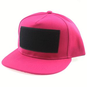 Cappello a 5 Pannelli con Patch Rimovibile Personalizzabile, Tinta Unita, Traspirante, Regolabile, con Visiera Piatta per Uomo e Donna - Product Image 6
