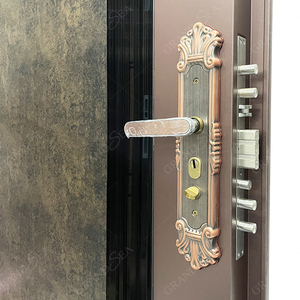 批发安全门公司在加纳安全门用智能锁安全钢门防火等级 - Product Image 3