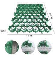 Grille de protection populaire en HDPE pour pelouse verte, allées de stationnement et extérieurs
