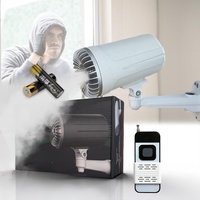 Máquina de Humo de Seguridad, Sistema de Nebulización Antirrobo, Generador de Humo de Respuesta Rápida, Alarma Antirrobo Inalámbrica para Tienda, Almacén, Oficina