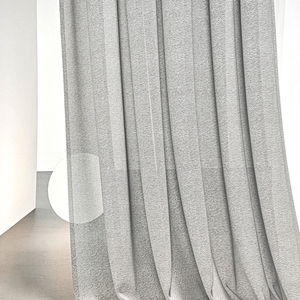 Tessuto per <span class=keywords><strong>Tende</strong></span> Trasparente in Voile <span class=keywords><strong>di</strong></span> Lusso Bianco Certificato Organico Paris Gots, Aspetto <span class=keywords><strong>Lino</strong></span> in Poliestere per Drappeggi - Product Image 6