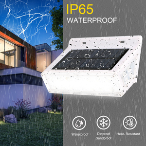 جدار جبل الشمسية جديد ليد فائق السطوع الرجعية حديقة مقاومة للماء IP65 جسم الإنسان التعريفي ضوء الجدار الشمسي - Product Image 2