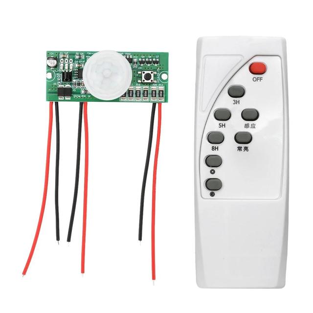 Solar Street Lamp Controller Circuit Board of PIR Human Body Induction Solar Lamp with Remote Control Function