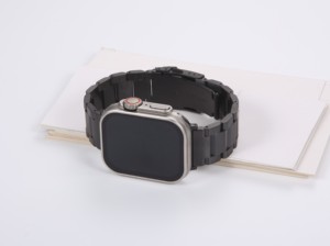 Cinturino per Smartwatch da Uomo in Titanio, Cinturino di Ricambio in Metallo di Lusso <span class=keywords><strong>Ultra</strong></span> Resistente per Orologio, 38/42mm - Product Image 4