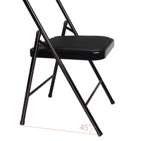 Usine vente en gros, accessoire de yoga multifonction, équipement, support de sol, chaise pliante en acier, inversion, chaise de yoga