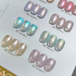 AILANUO 2026 OEM Venta al por Mayor, Set de Esmalte de Uñas en Gel con Brillo de 10 Colores, para Salón de Belleza, 15ml, UV, Marca Privada - Product Image 5