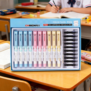 ปากกาหมึกซึมพลาสติกแบบกำหนดเองได้จุกดูดแม่เหล็กดีไซน์แบบนุ่มสำหรับใช้ในโรงเรียนและธุรกิจ - Product Image 2