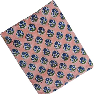 Tela de Algodón 100% con Estampado a Mano, Diseño de Última Moda, para Confección de Bolsos, Textiles para el Hogar, Tela Voile Estampada, Fabricante Indio - Product Image 1