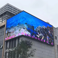 Écran d'affichage publicitaire LED extérieur personnalisé VORTEX en couleur pour centre commercial et magasin de détail, signalétique 3D LED