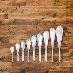 Trứng Beater thép không gỉ nhãn hiệu trứng Whisk <span class=keywords><strong>Mixer</strong></span> Trứng khuấy Kem Beater bền vững cho nhà nướng - Product Image 5