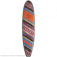 Planche de paddle surf en époxy colorée SUP
