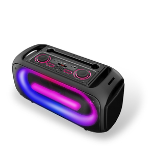 Bocinas Boombox <span class=keywords><strong>con</strong></span> Karaoke, Altavoces Portátiles para Fiestas, 100W, Bajos Potentes, Boombox Grande <span class=keywords><strong>con</strong></span> Altavoz Bluetooth de 6.5 Pulgadas - Product Image 2