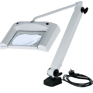 Lámpara Lupa Waldmann con 60 LED SMD, Luz de Escritorio Ajustable con Material ABS y Enchufe Europeo para Iluminación Facial - Product Image 5