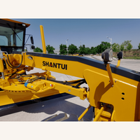 Niveleuse SHANTUI SG17-B6 avec moteur Cummins, pompe et boîte de vitesses pour l'entretien routier - Haute efficacité opérationnelle