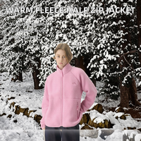 Veste chaude et épaisse pour femme, col montant, demi-zip, doublure polaire, avec poches zippées, idéale pour l'automne et l'hiver, décontractée et pour l'extérieur