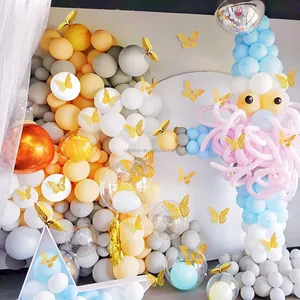 Diy 15 Stijl Vlinder Bruiloft Decoraties Voor Verjaardagsfeest Benodigdheden Vlinder Party Decoraties Cake Decoraties - Product Image 5