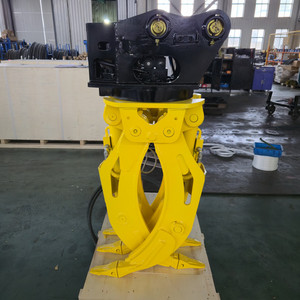 <span class=keywords><strong>Grappin</strong></span> hydraulique rotatif à 360 degrés pour excavatrice YTCT CHINA Energy Forest - Product Image 3