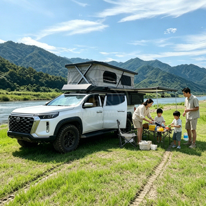 Caravanes et <span class=keywords><strong>camping</strong></span>-cars |   Camper électrique escamotable à double glissière pour camion |   Camper Slide-on pour Tacoma Camper Shell Overland Campers - Product Image 4
