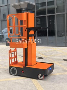 Nouveau Chariot élévateur vertical mobile SAGA FIRST OP50H pour la distribution en centre d'entreposage, chargement/déchargement de marchandises OP50H - Product Image 5