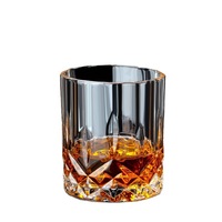 Verre à whisky de style européen nordique et minimaliste, gravé et sculpté, pour usage domestique et commercial, ensemble de verrerie de bar