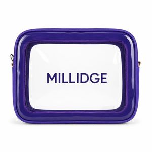 OEM Custom Logo Cosmetic Organizer Bag Frosted PVC <b>Makeup</b> <b>Case</b> Travel Toiletry Pouch Bulk Wholesale Supplier Factory - Product Image 1