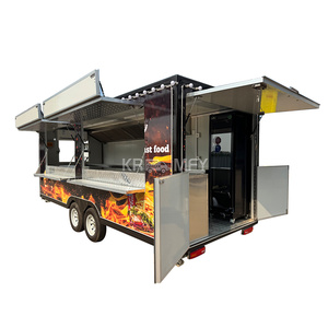 2025 nouvelle voiture de crème glacée de cuisine de remorques de barre mobile de conception pour le camion de nourriture de hot-dog - Product Image 5