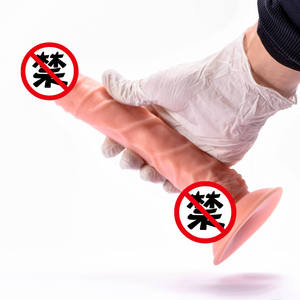 Erwachsenen-Sexspielzeug Silikon TPE Realistischer <span class=keywords><strong>Dildo</strong></span> mit Echthaut-Gefühl Großer Langer 24cm Weiblicher Fake-Penis <span class=keywords><strong>Dildo</strong></span> für Männer und Frauen - Product Image 4