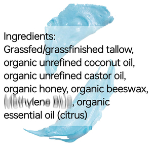 Nhãn hiệu riêng cơ thể hữu cơ Kem dưỡng ẩm chống lão hóa màu xanh Whipped cỏ Fed Thịt Bò mỡ động vật Balm - Product Image 6