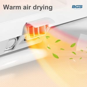 Inodoro inteligente Casas cortas Marca de agua Lujo Moderno en tanque sin tanque Tanque blanco y negro Incluido Inodoro inteligente de gama alta - Product Image 3