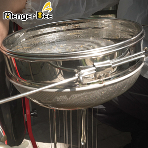 เครื่องกรองน้ำผึ้งสแตนเลส 304 แบบแมนนวล ตะแกรงคู่ ขนาด 16/30 เมช อุปกรณ์การเลี้ยงผึ้งใหม่ รับประกัน 1 ปี รุ่น Beeswax - Product Image 5