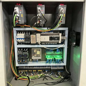 เครื่องตัดอลูมิเนียมโปรไฟล์ CNC แบบสองหัว สำหรับงานตัดกรอบหน้าต่าง 45 องศา 90 องศา - Product Image 4