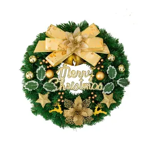 Factory Discount Home Decorations Indoor 30-60 CM Artificial Christmas Garland With Balls