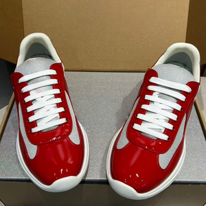 Zapatos Deportivos de Diseño de Lujo Transpirables para Todas las Estaciones, Precio de Fábrica al por Mayor, Zapatos de Malla de Moda con Cuero Patentado - Product Image 6