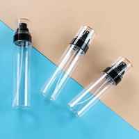 Botella de Spray de niebla recargable de 60ML, 80ML, 100ML, 120ML, Color personalizado, mate, transparente, negro, botellas de bomba cosmética para el cuidado de la piel