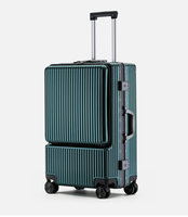 Valise à roulettes de haute qualité, silencieuse, avec roues pivotantes, pour bagages à main, compagnie aérienne, modèle 2023
